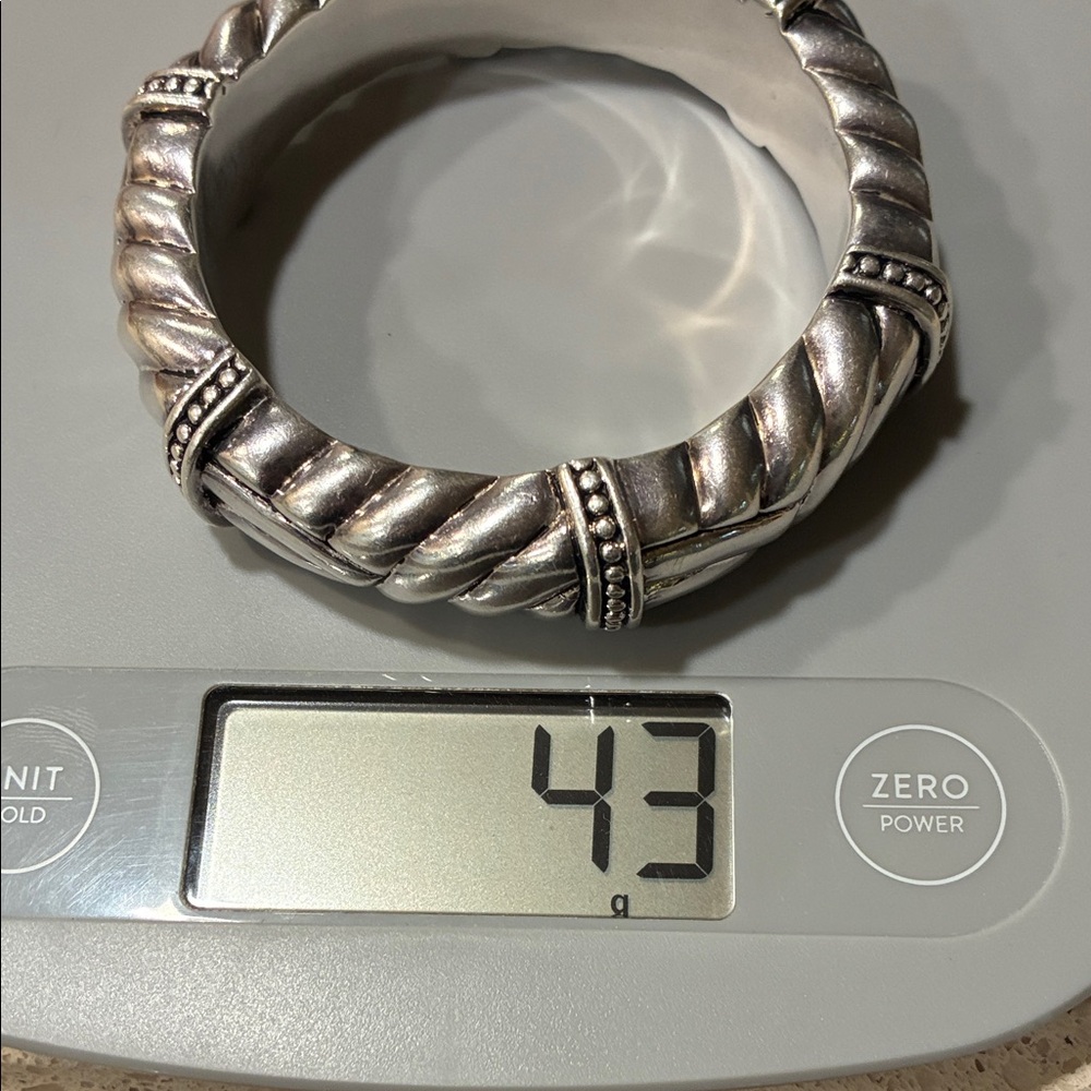 Sterling Silver Bangle - image 6